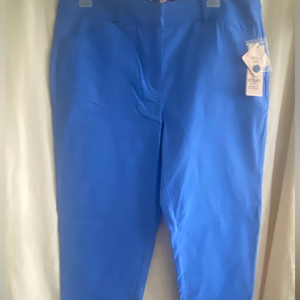 Nanette Lepore Vibrant Blue Trousers - SIZE 10 - BRAND NEW - NEVER WORN - NWT